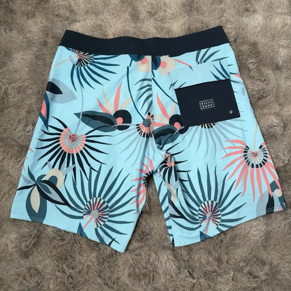 Billabong Sundays Airlite Trunks Mens Sky Blue Size 32